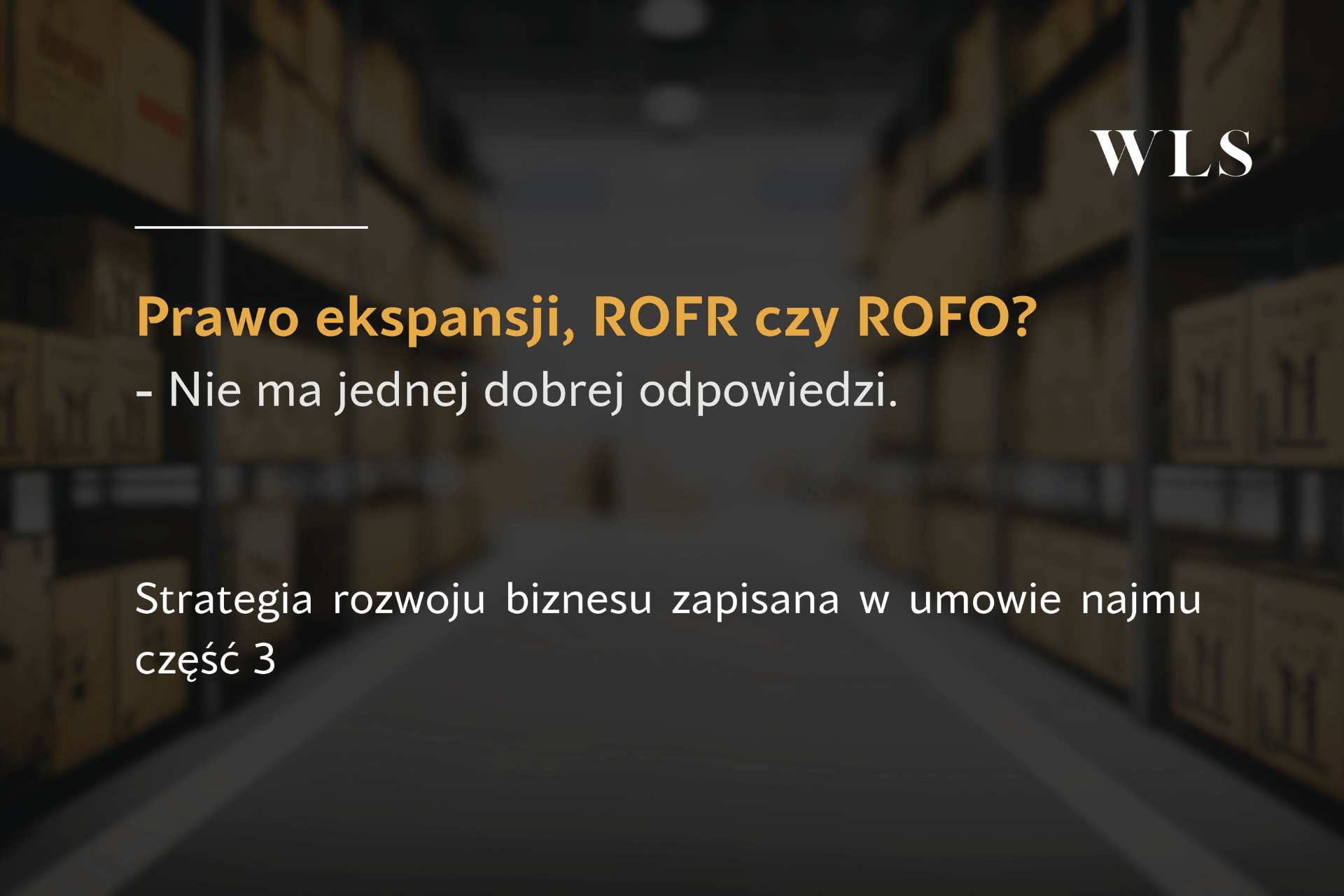 okładka wpisu blogowego na temat tego czym różnia sie mechanizmy takie jak ROFR czy ROFO